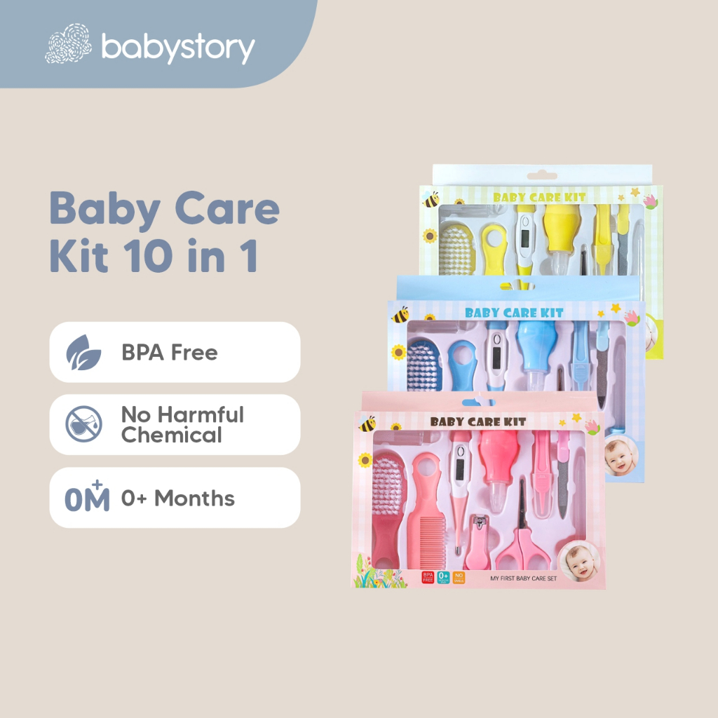 Baby care kit 10 in 1 baby nail kit set baby care kit set