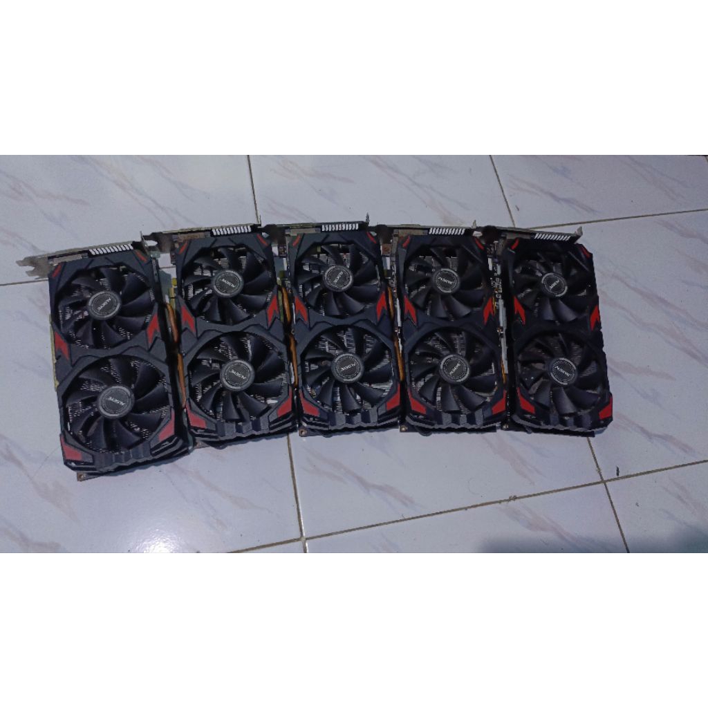 rx580 8gb bekas mining 5pcs