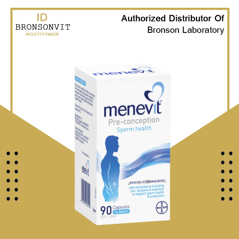 Menevit 30 or 90 Capsules - Vitamin Kesuburan buat PRIA OR Blackmores Conceive Well Men 28 Capsules