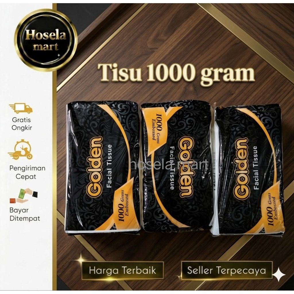 tisu golden 1000 lembar / tisu wajah / tissue