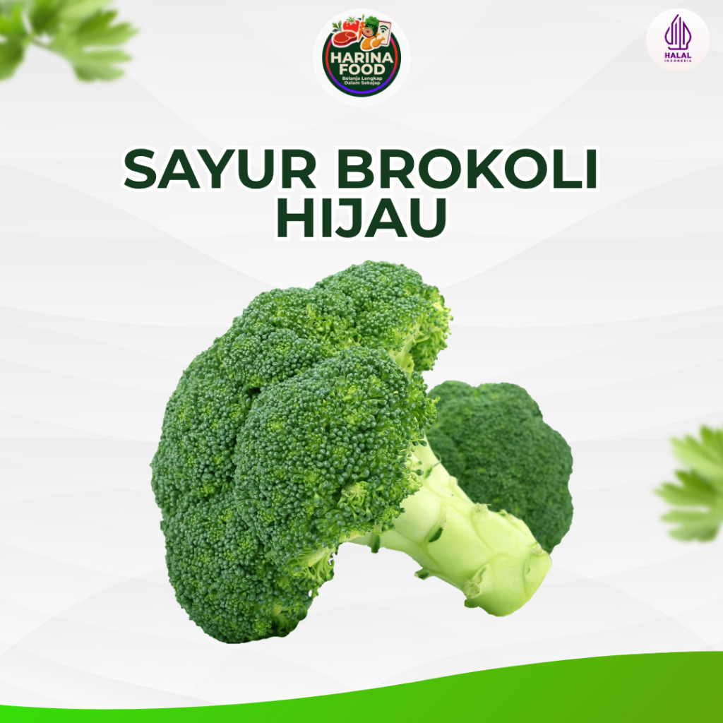 Sayur Brokoli Hijau Segar Sayur Jogja