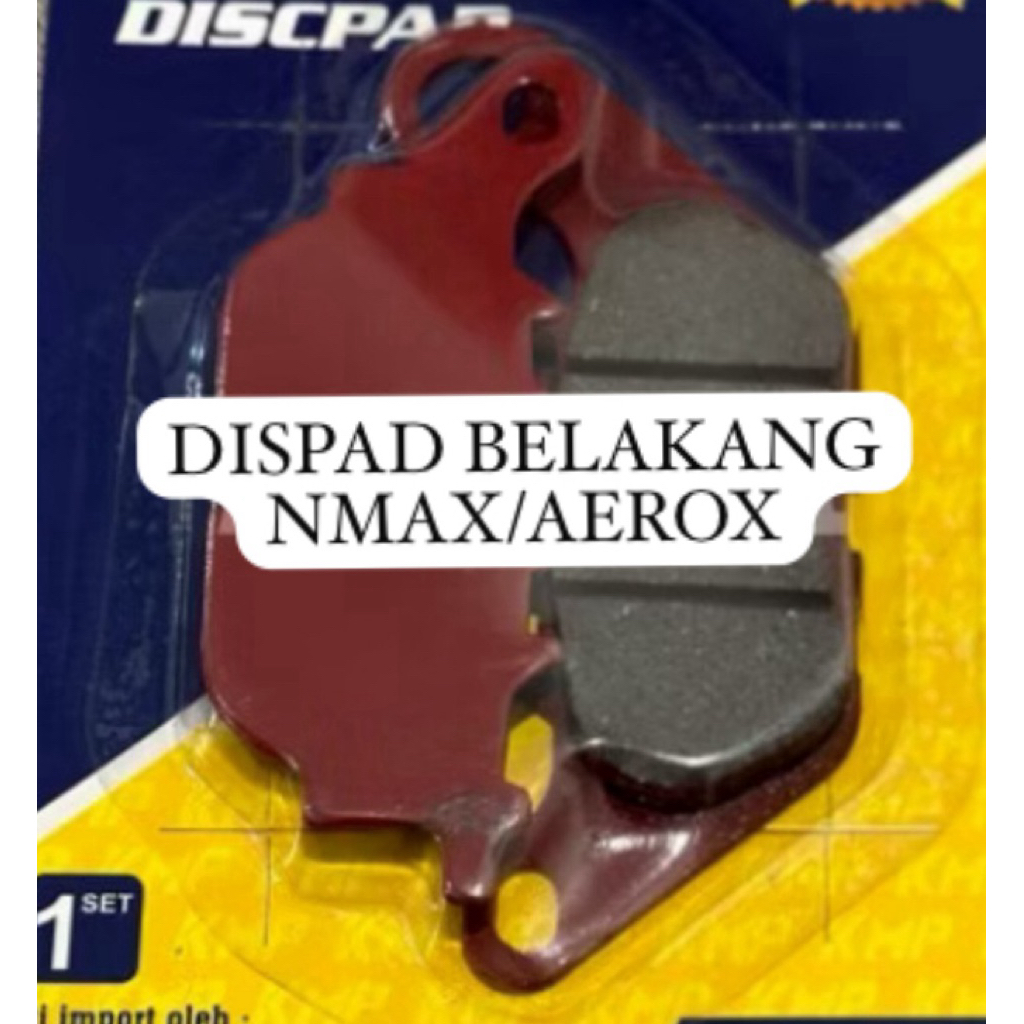 DISPAD KAMPAS REM CAKRAM BELAKANG NMAX/AEROX