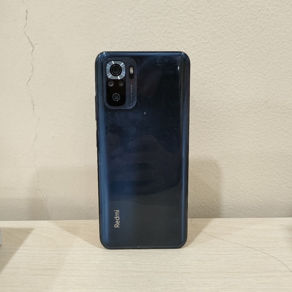 Handphone Xiaomi Redmi note 10S Ram 6 64 GB ( Batangan, Tanpa Charger )
