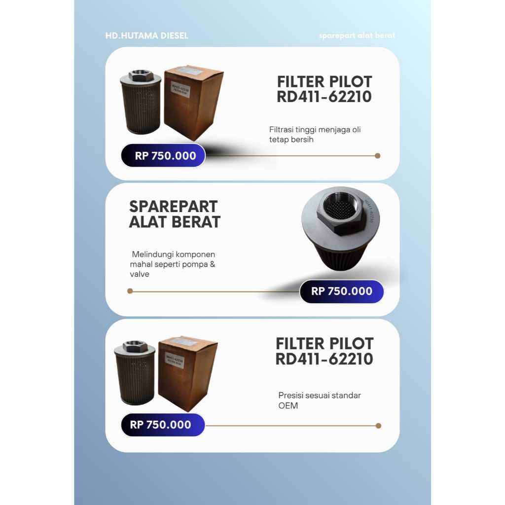 FILTER PILOT RD411-62210