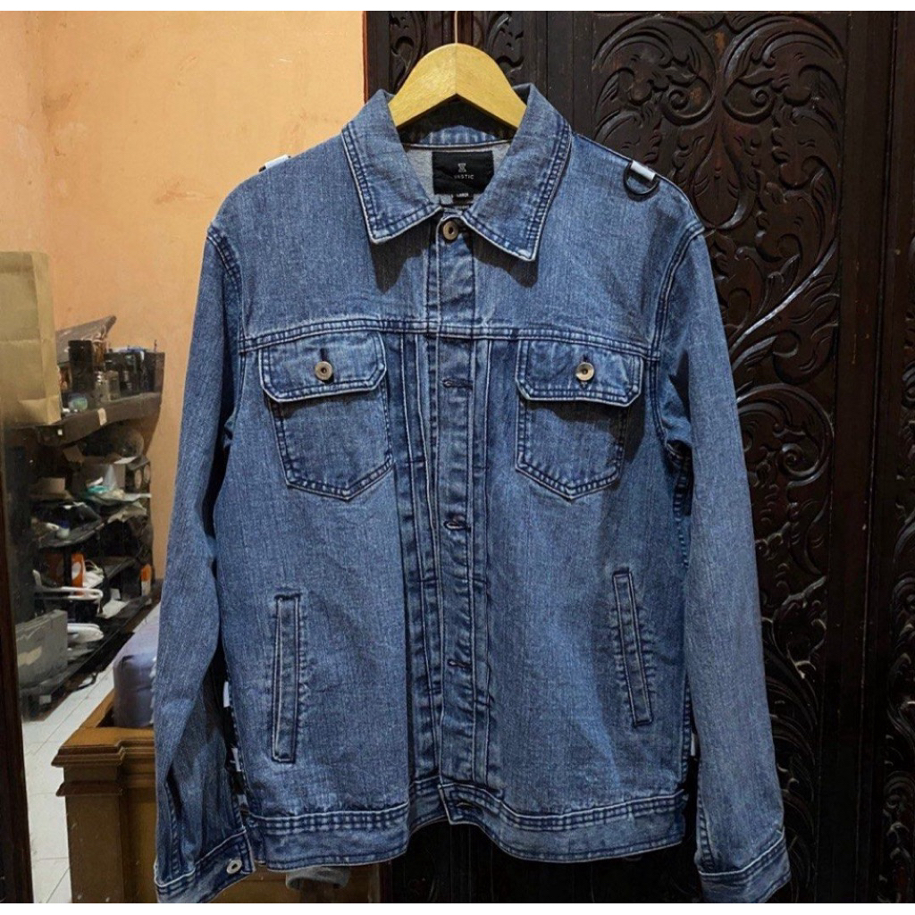 denim trucker jacket vastic