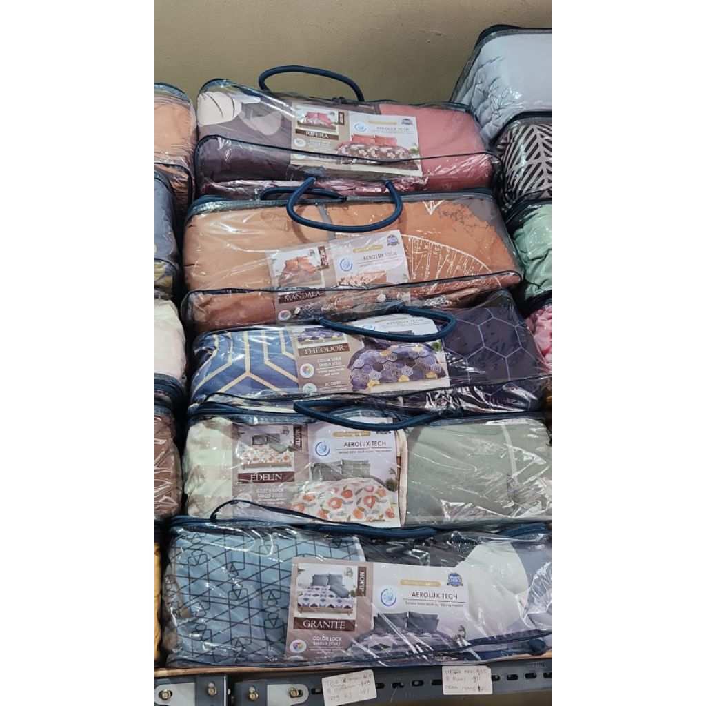 Bedcover Lady Rose Ukuran 180×200 cm Pakai Rumbai