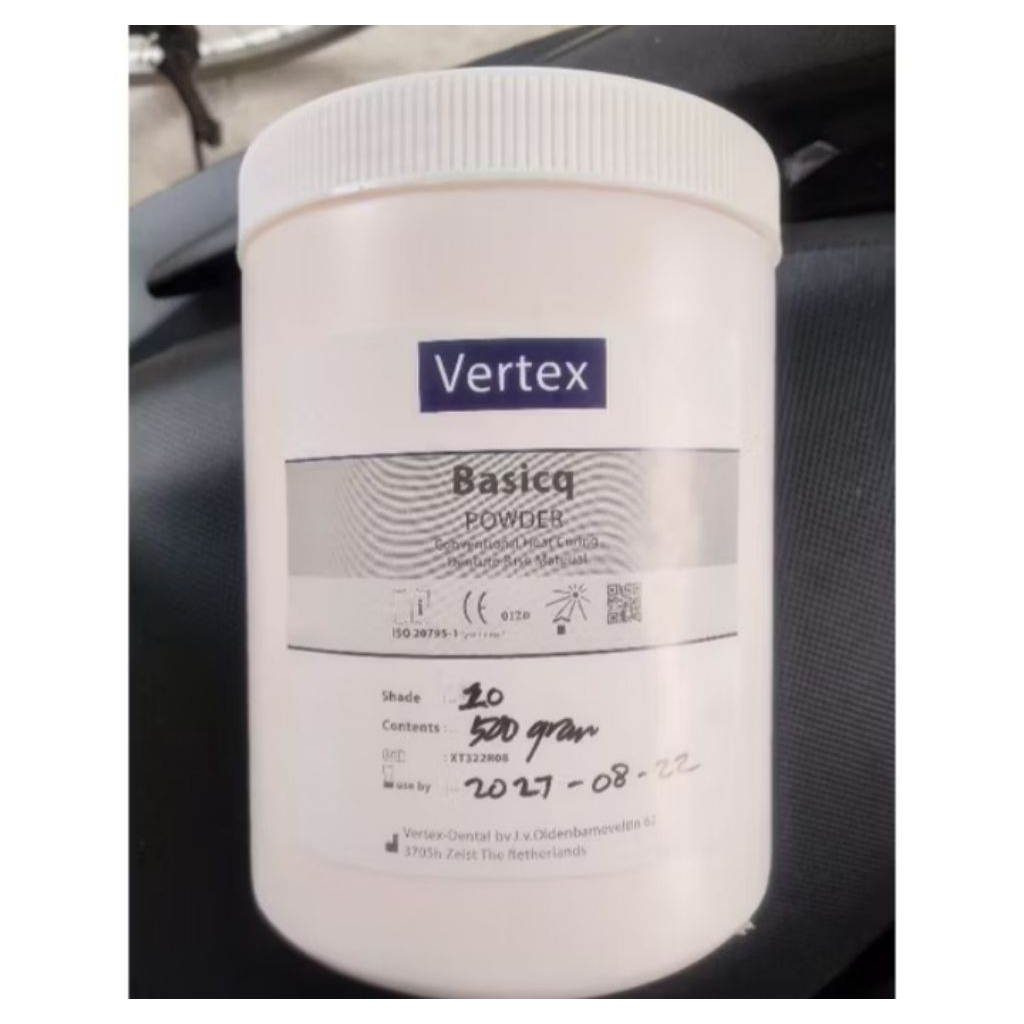 VERTEX HOT CURING / POWDER Heat Cure Vertex Basic / Powder HC Vertex Original 500 Gram / 1000 Gram /