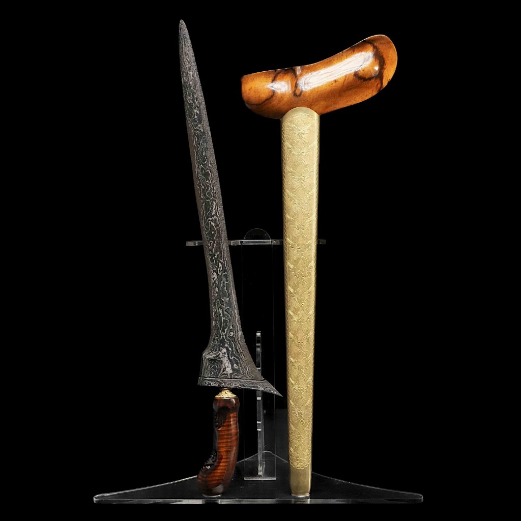 Keris Tilam Upih Pamor Wos Wutah Tuban Mataram