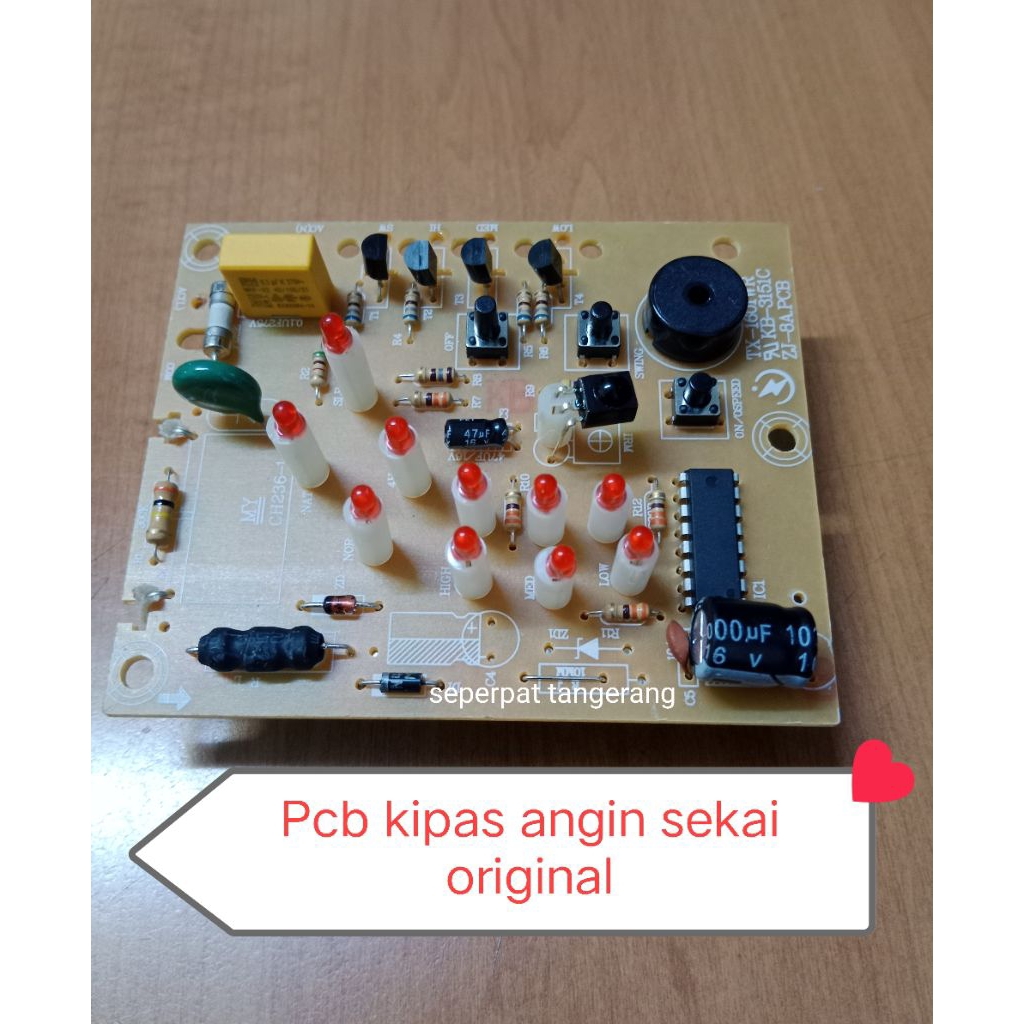 pcb kipas angin sekai remot