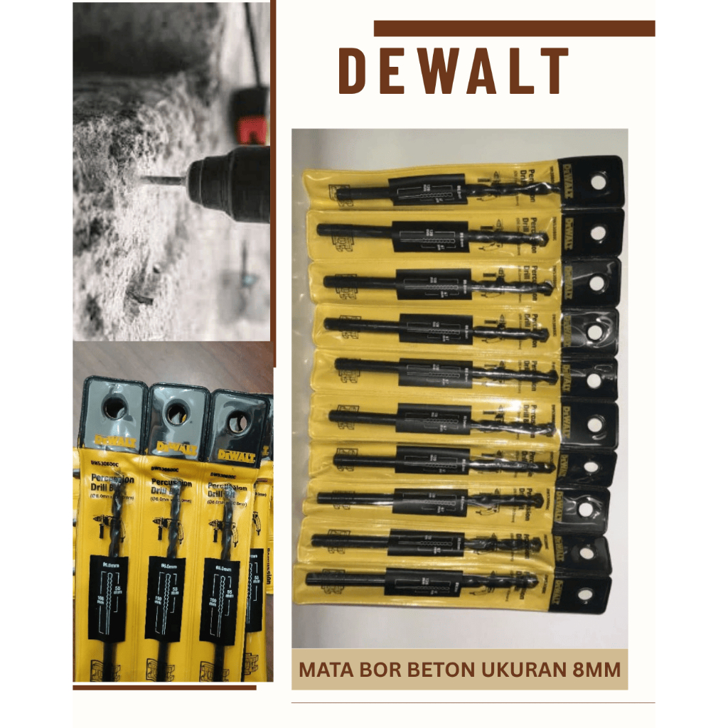 Dewalt Mata Bor Beton 8mm