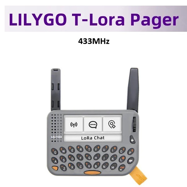 LILYGO T-LoRa Pager ESP32-S3 + LoRa GPS Programmable Handheld AIoT Device 433MHz - K257-03