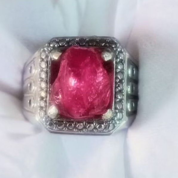Natural Krikil Ruby Pinkish