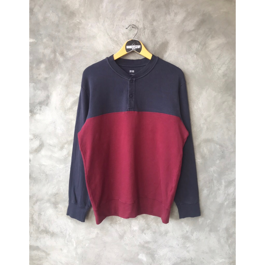 Longsleeve uniqlo sanghai twotone