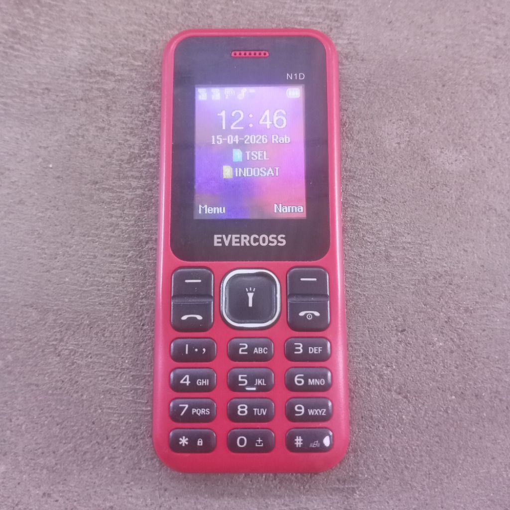 EVERCOSS N1D ORIGINAL DUAL SIM | NOKEN | SIAP PAKAI