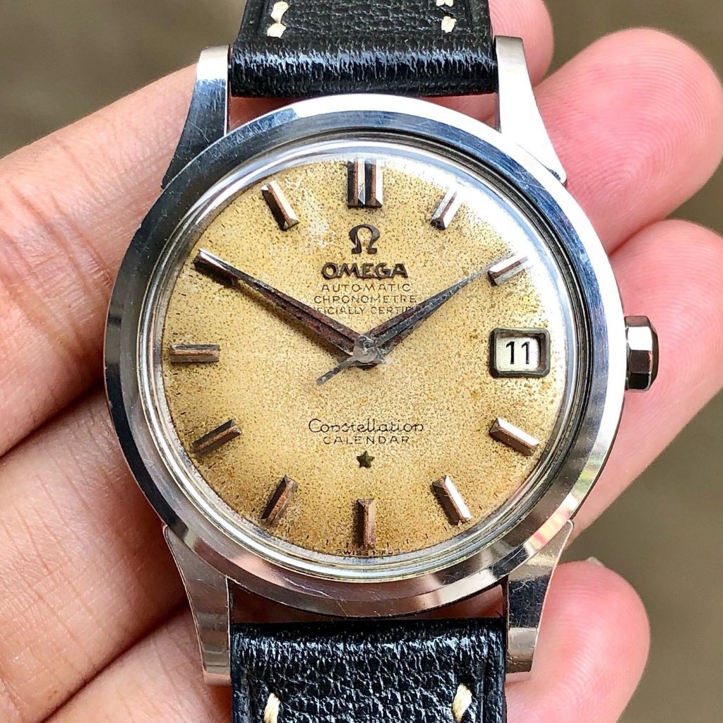 Vintage Omega Automatic Constellation Calendar Swiss Made
