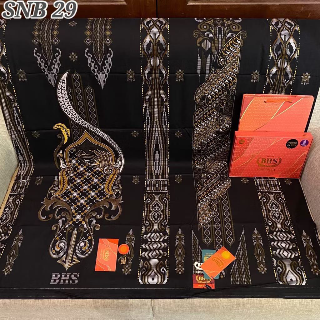 Sarung BHS Infinite |Infinity Gold | Silver | Bronze Motif Batik | Kembang Original Terbaru