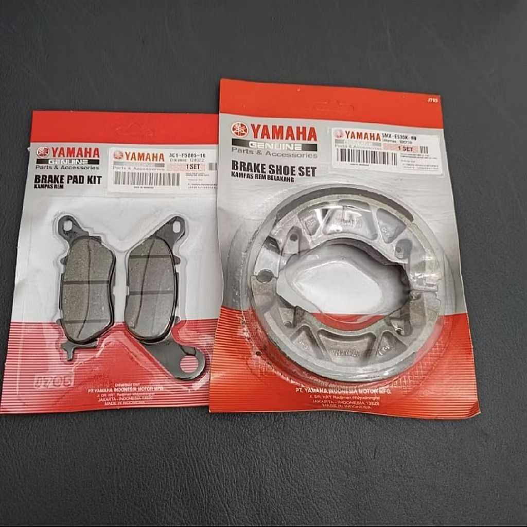 Disped Kampas Rem Depan Belakang Yamaha Mio Sporty, Mio Smile, Mio GT Original