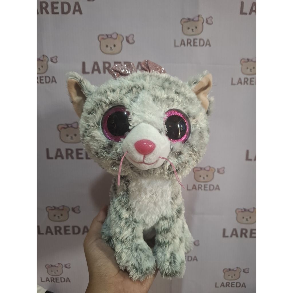 Boneka Karakter Kucing Cantik Mata Glitter TY