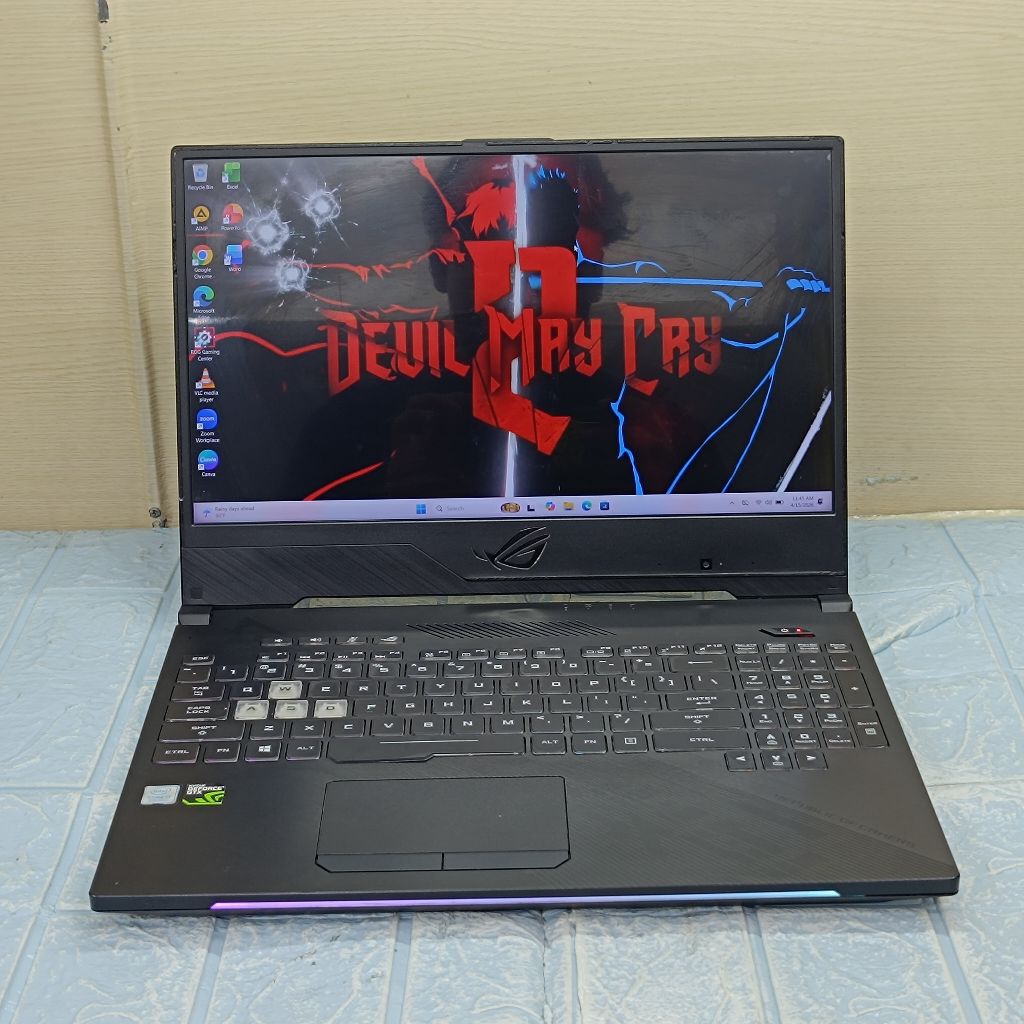 LAPTOP ASUS ROG STRIX GL504GM INTEL CORE I7 GEN 8 RAM 16 GB SSD 512 GB GTX1060