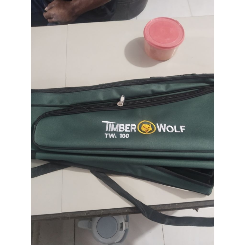 Tas pancing terpal 100 cm timberwolf