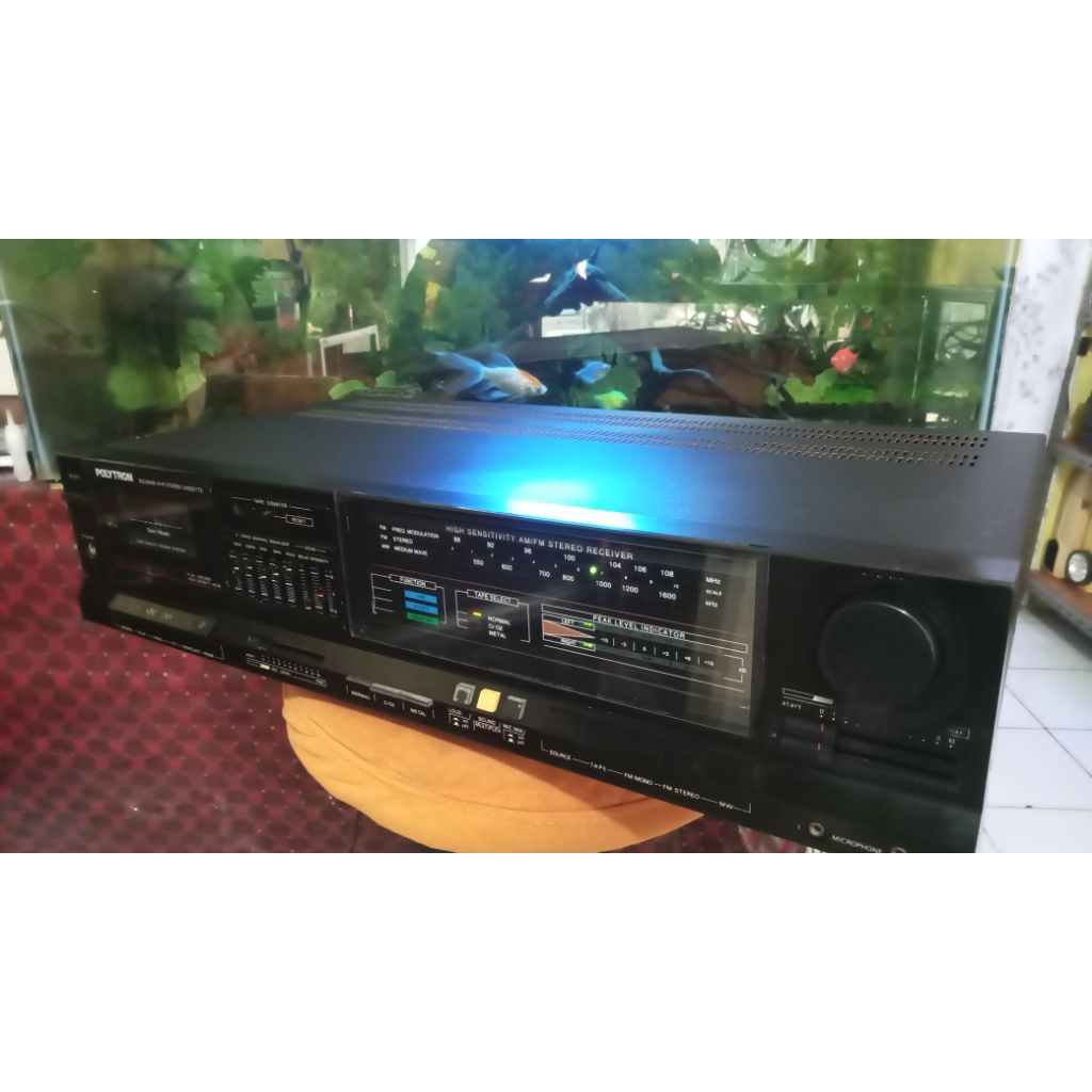 tape deck radio merk polytron BIG BAND Model BB-435-KAB