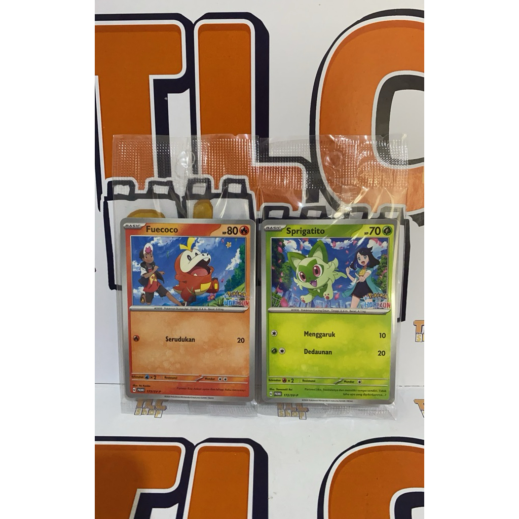 Kartu Pokemon Promo Bimbingan Rasi seri Horizon Non Holo
