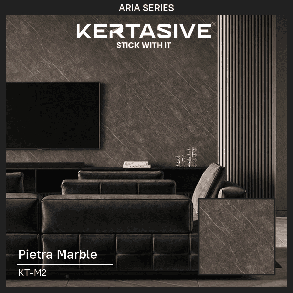 KERTASIVE PVC Interior Film - PIETRA MARBLE