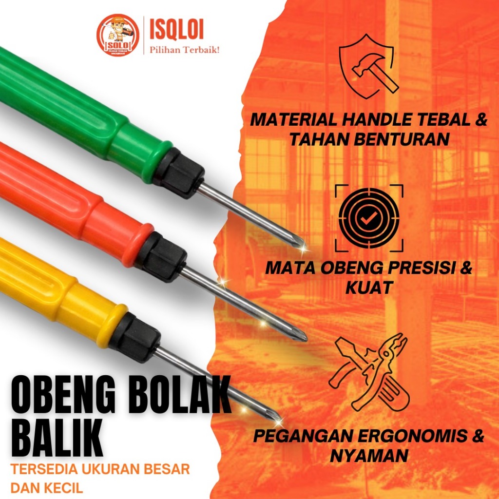 OBENG BOLAK BALIK BESAR & KECIL