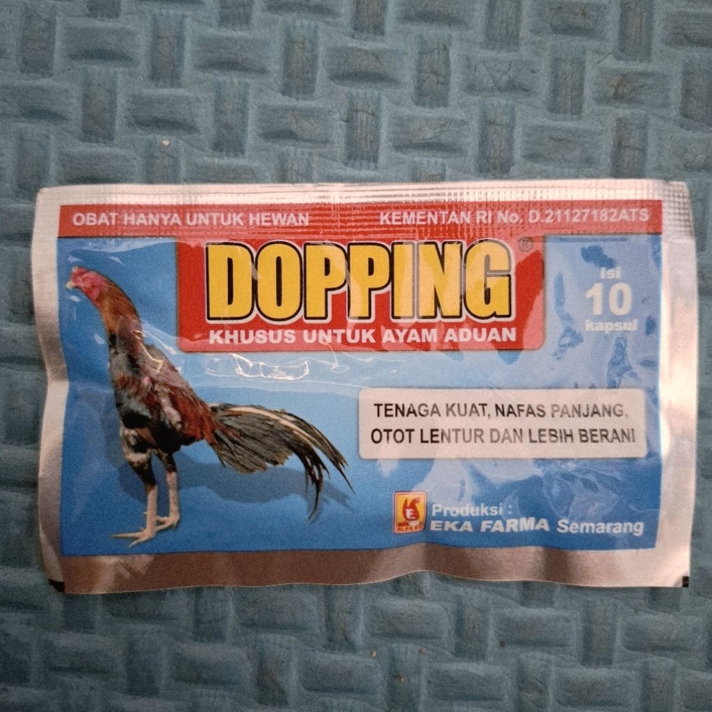 DOPPING DOPING AYAM ADUAN BANGKOK FILIPIN FILIPINA MANGON DLL 10 Kapsul Penambah Tenaga Stamina Nafa