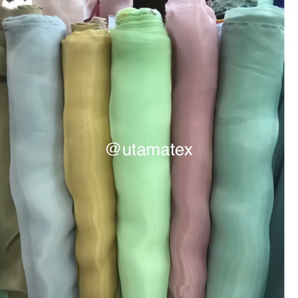 Organza Polos/ Kain organza/ Organza Silk Premium