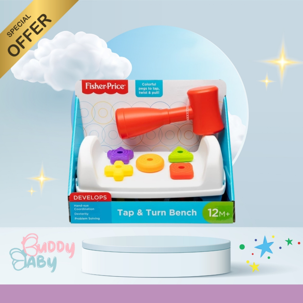 Fisher Price Tap & Turn Bench GJW05