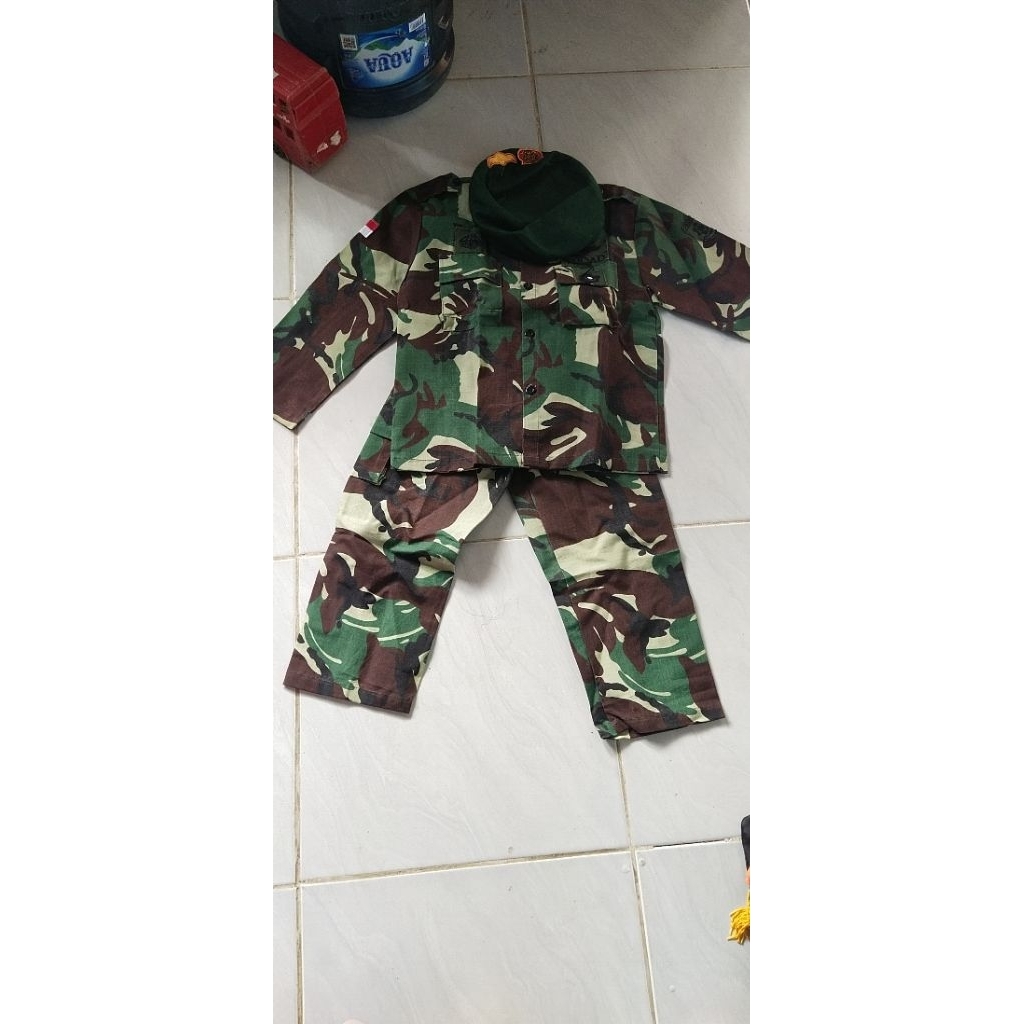 PL baju TNi anak dan baju bali dapat 2