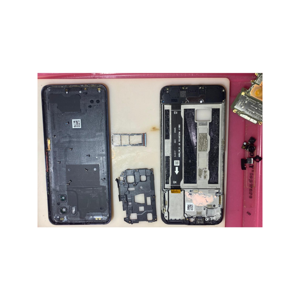 Housing + Frame Vivo V15S Fullset Original Copotan - biru