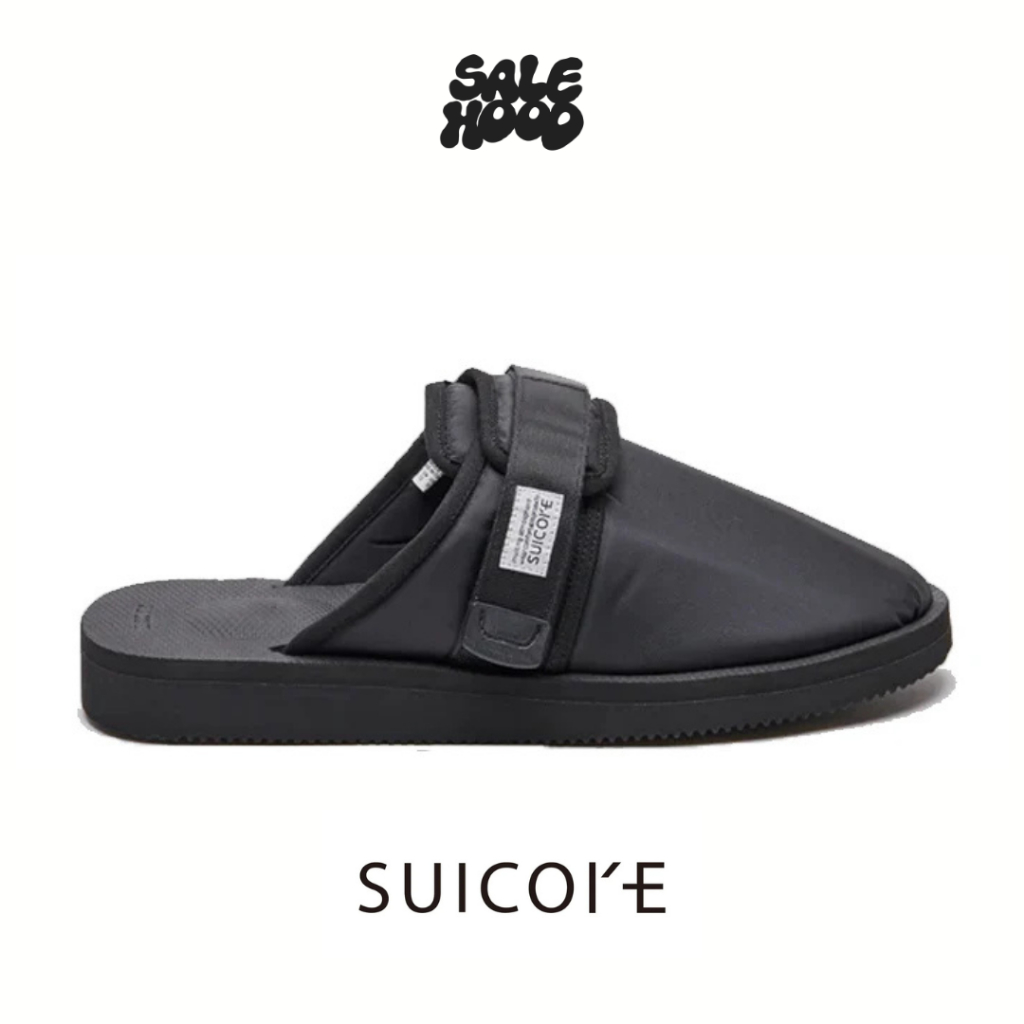 Sepatu Sandal SUICOKE Zavo-Cab in Black - OG-072CAB-BLK