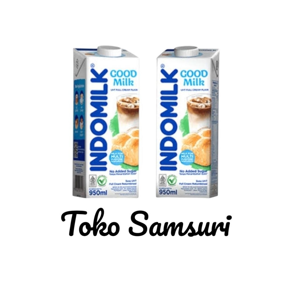 INDOMILK • Susu UHT Indomilk 950ml