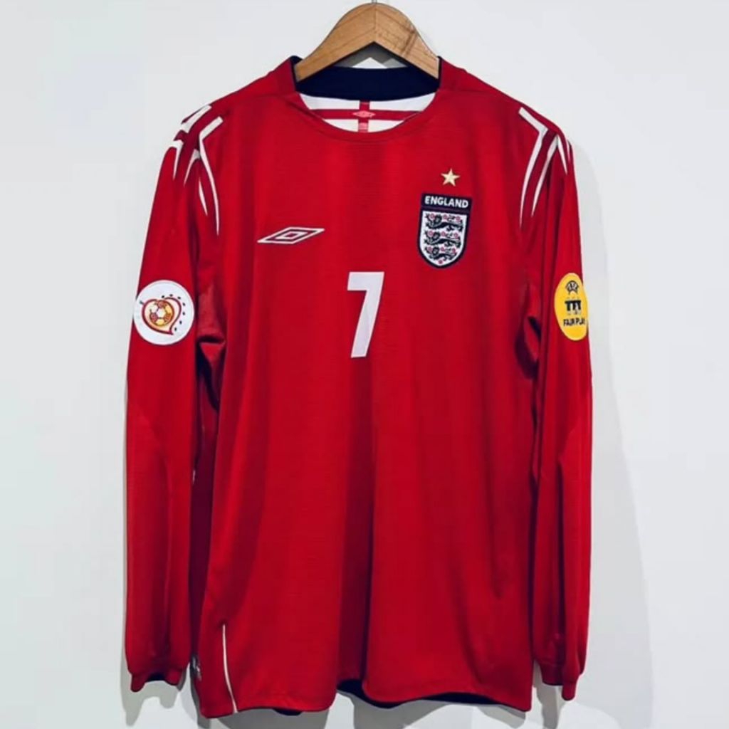 Jersey England Away 2004 Longsleeve