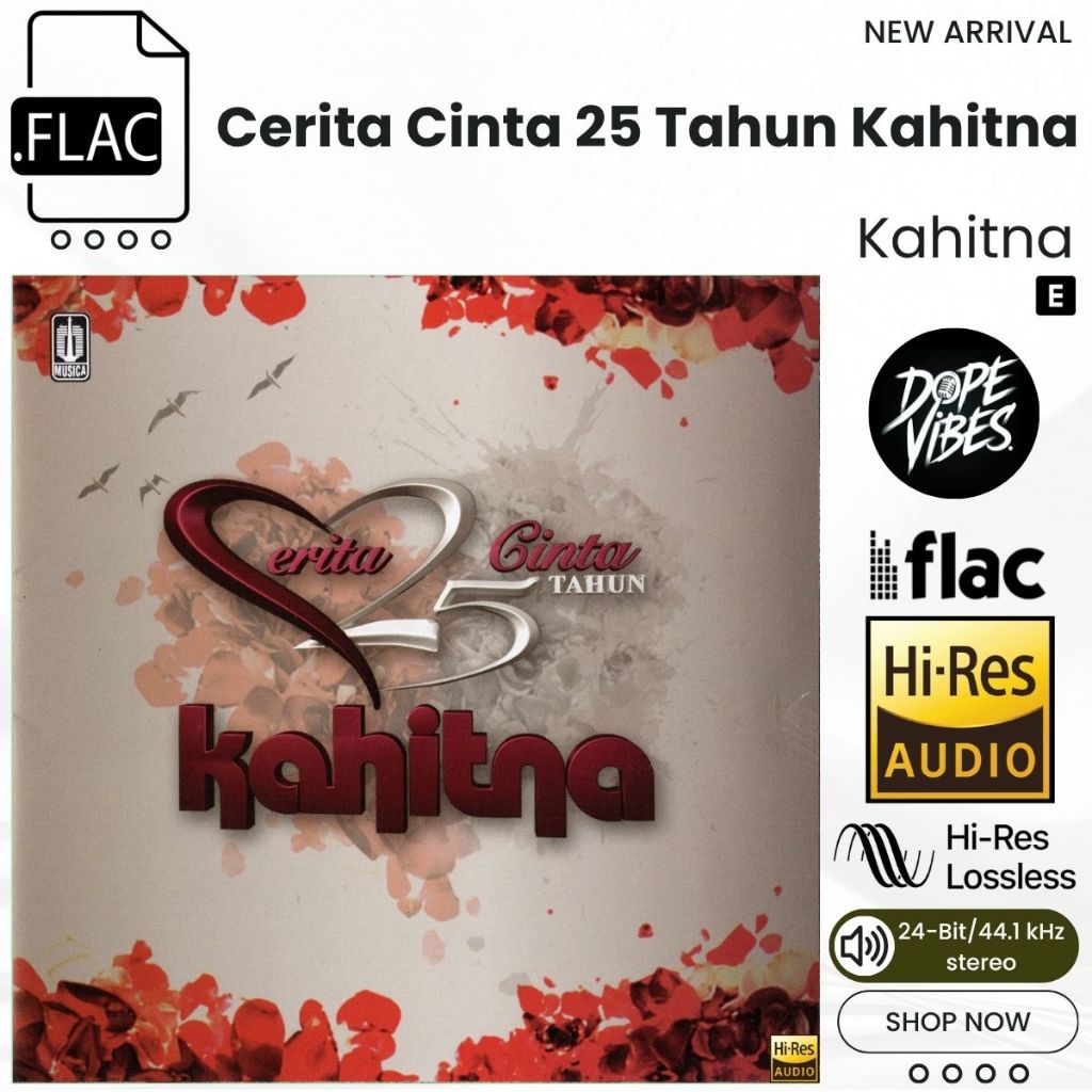 Kahitna - Cerita Cinta 25 Tahun Kahitna (2011) FLAC Hi-Res Lossless 24-Bit/44.1 kHz