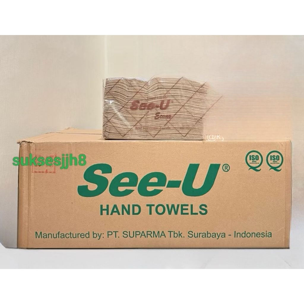 (1, Dus) Tisu See U Hand towel 150 ply / Tisu Hand towel See U multi fold 150 ply/ See u Hand towel 