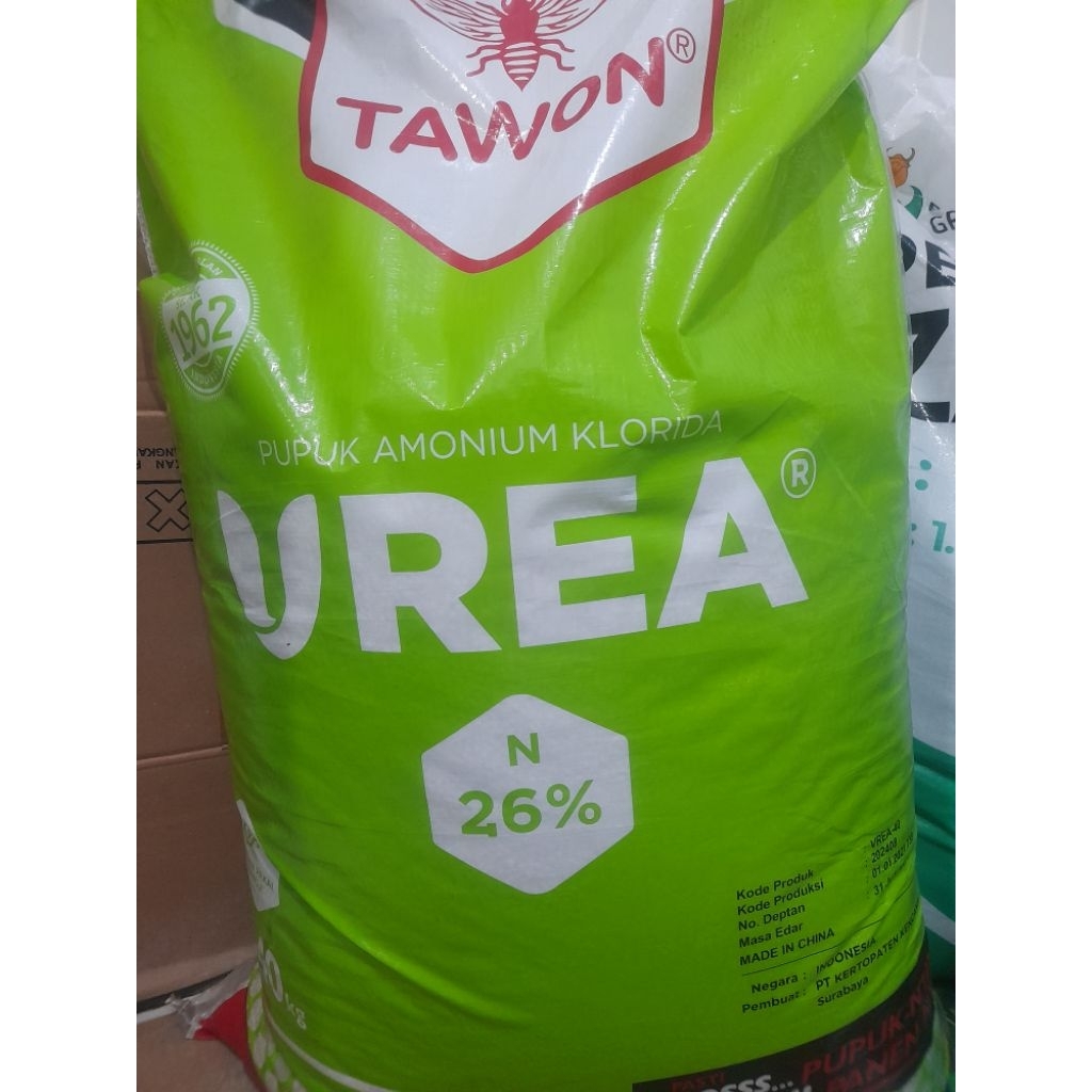 Pupuk urea Cap Tawon repack 100 gram / 1 ONS