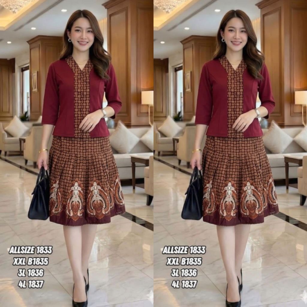 Set rok Scuba Wanita kekinian