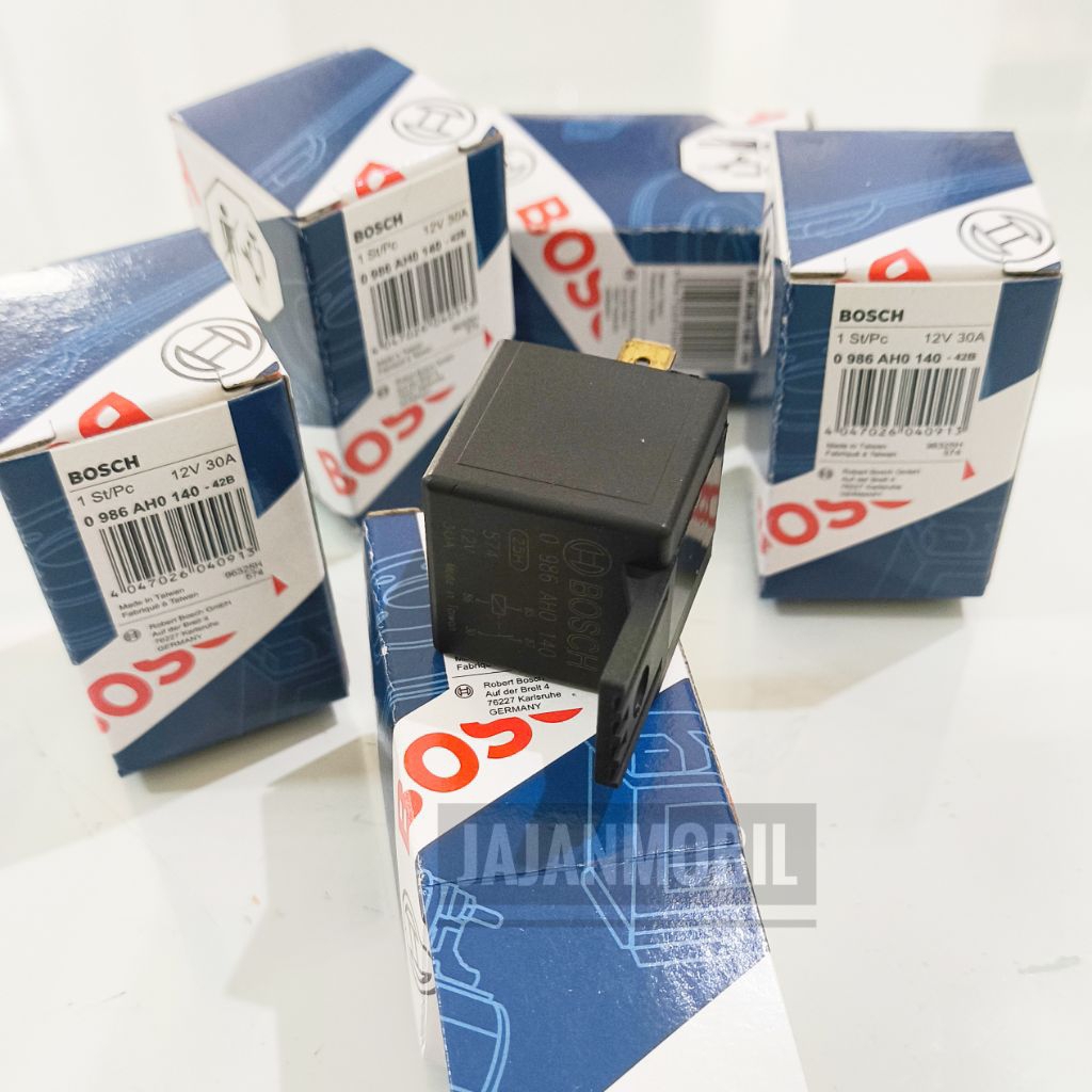 bosch rellay 12v 30A ori relay bosch kaki 4 kaki 5 relay rellay klakson rellay lampu kaki 4 kaki 5 r