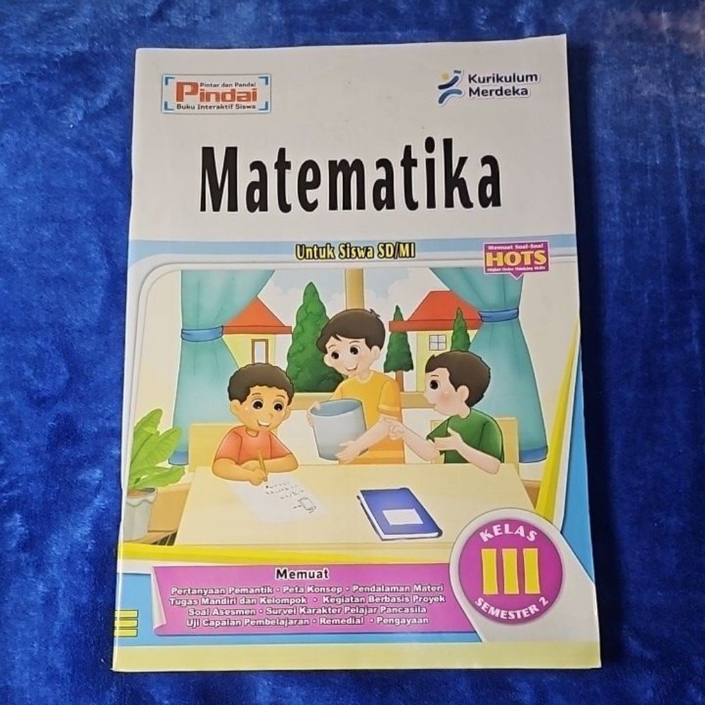 Buku LKS Matematika Kelas 3 SD Semester 2 KuMer