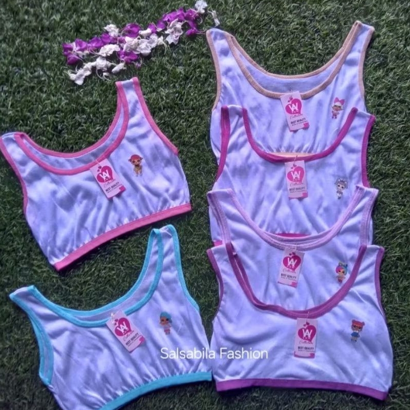 Miniset/Bra anak remaja polos SD-SMP