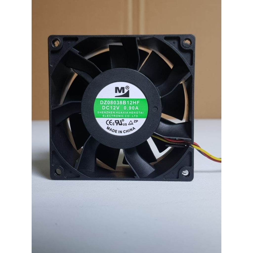 Fan kipas Shenzhen DC 12V-0.90A 8X8CM 3pin