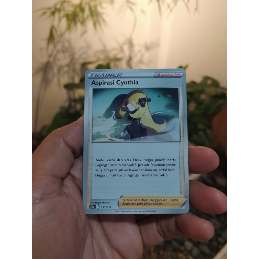 Kartu Pokemon TCG Indonesia Aspirasi Cynthia