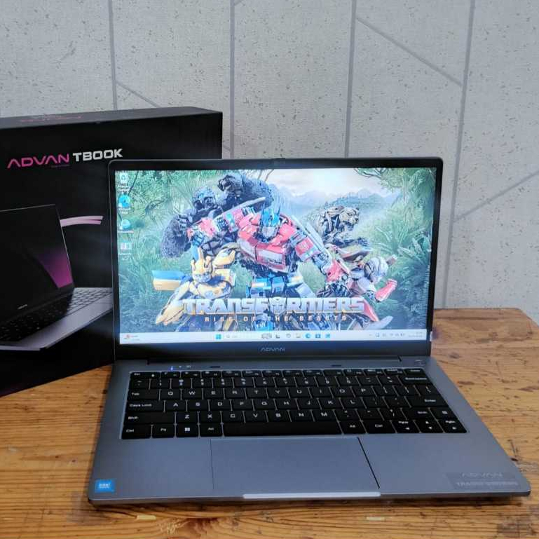 Laptop Advan Transforman, Celeron N100, Ram 4gb, Ssd 128 GB SSD