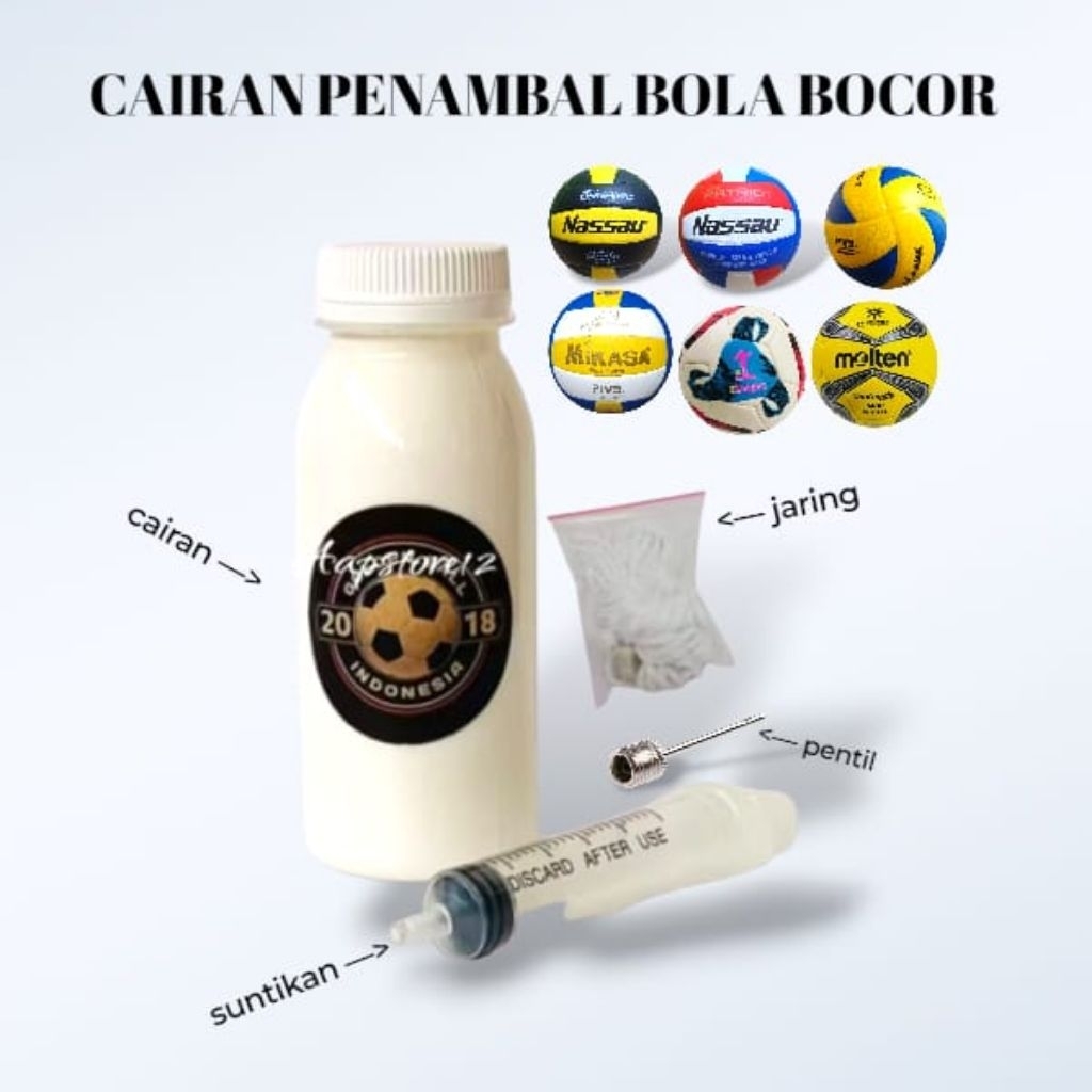 Lem khusus tambal bola/bola sepak/bola basket/ lem latek