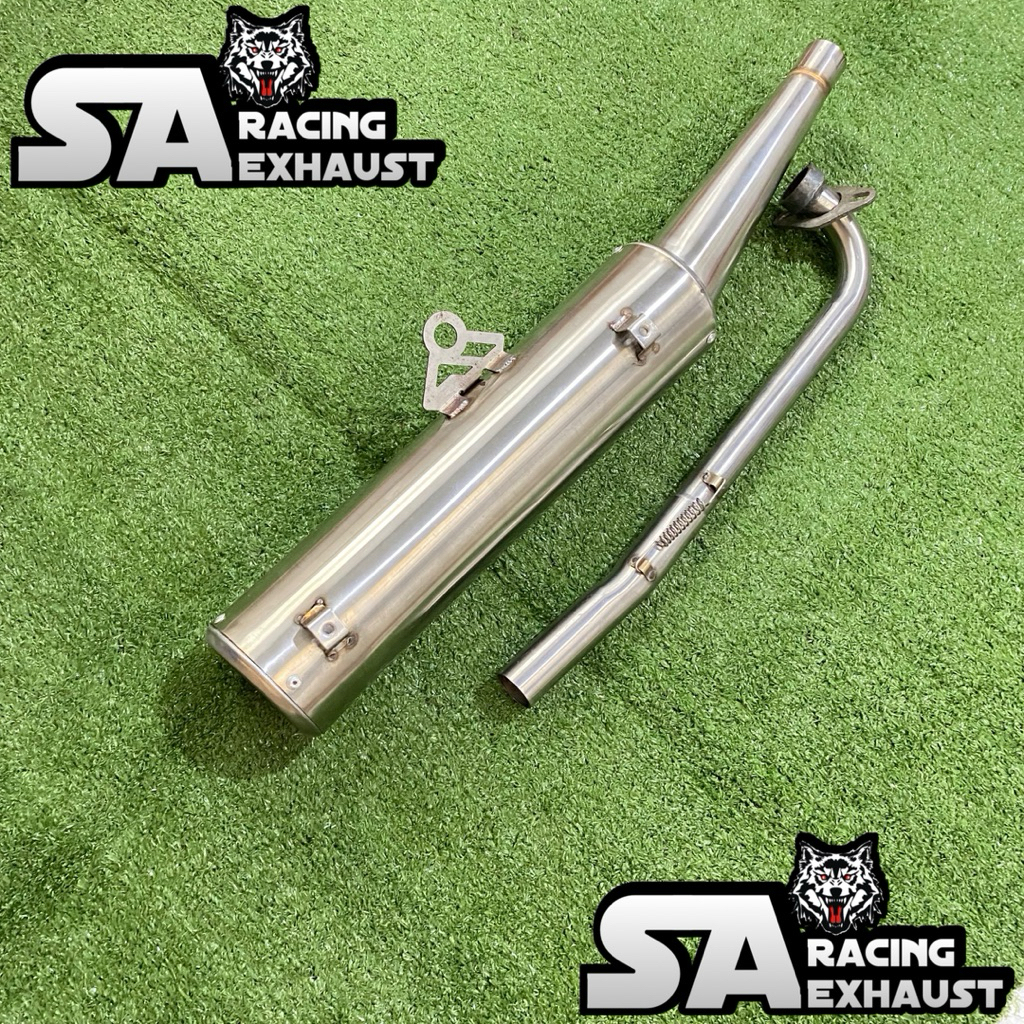 Knalpot Tsukigi Standar Racing Jupiter Z,Jupiter Z1,Vega R,Vega Lama,Dll