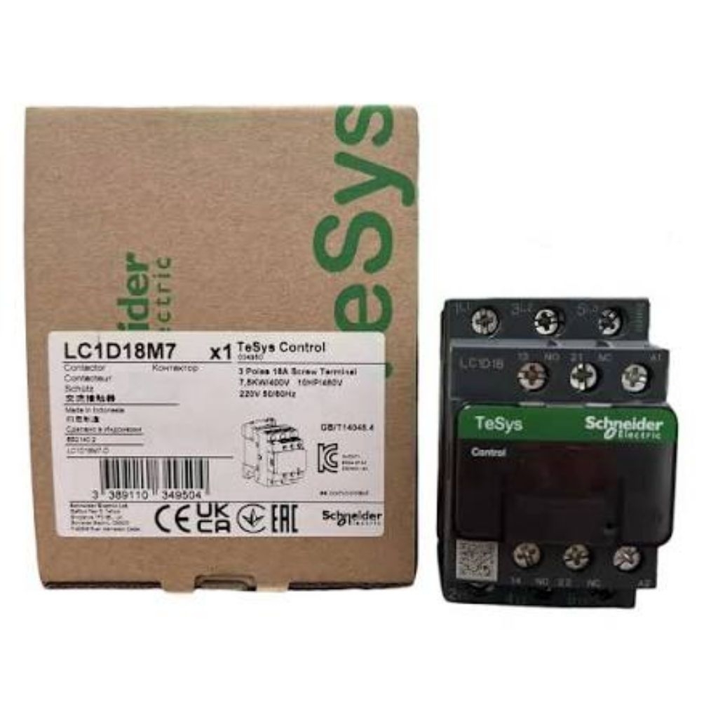 CONTACTOR SCHNEIDER LC1D18M7