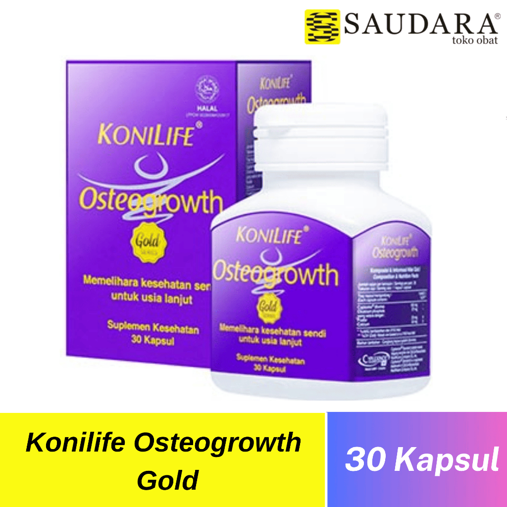 Konilife Osteogrowth Gold (30 Kapsul)